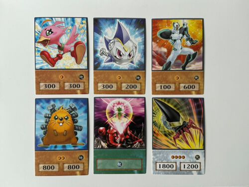 Yu-Gi-Oh Anime Style Cards - Quiltbolt Hedgehog Sonic Chick Junkuriboh Yusei - Picture 1 of 1