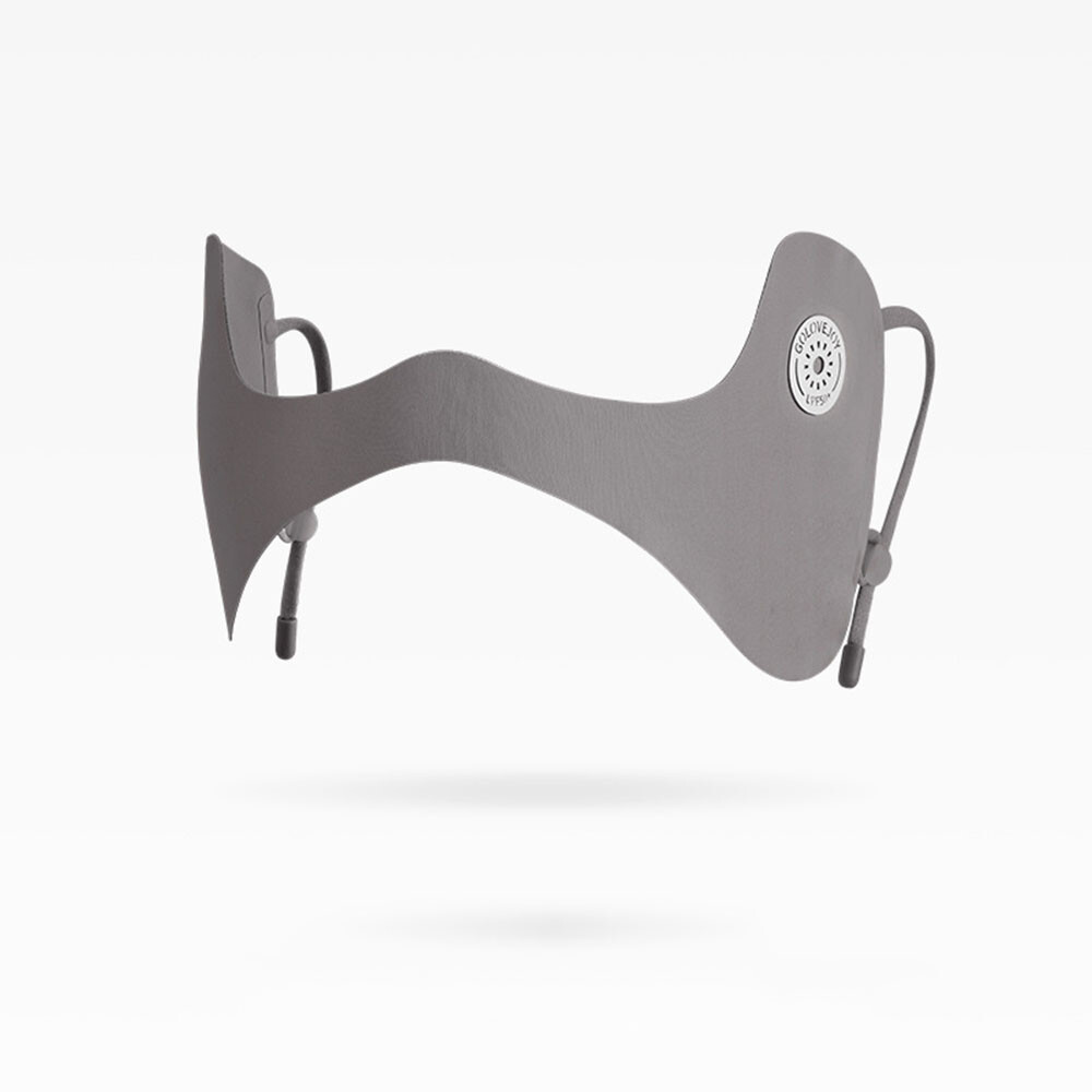 Eisseidenmaske Gesichtsschal Solide Sonnencreme Augenklappen Uv-Schutz S /