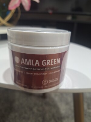 Amla Green amla tea powder supplement with hibiscus 30 servings FREE SHIPPING.