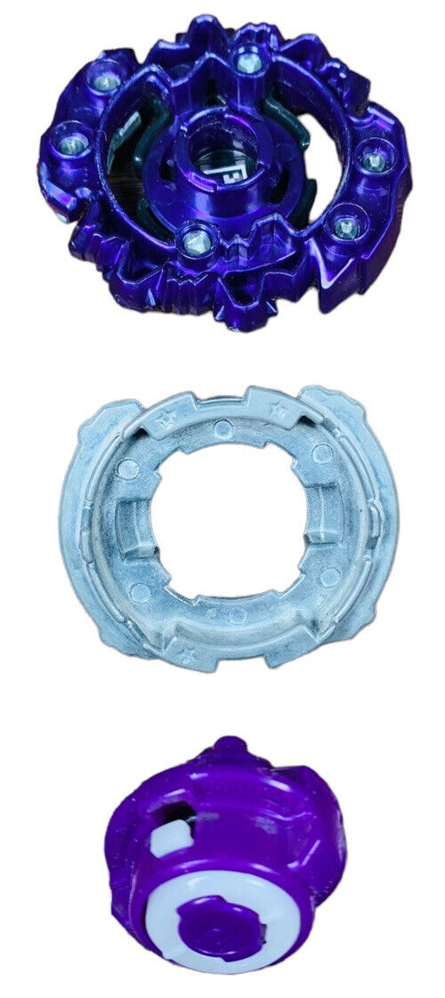 Beyblade Hades H3 Doble Metal, Aro Y Superficie Burst Turbo