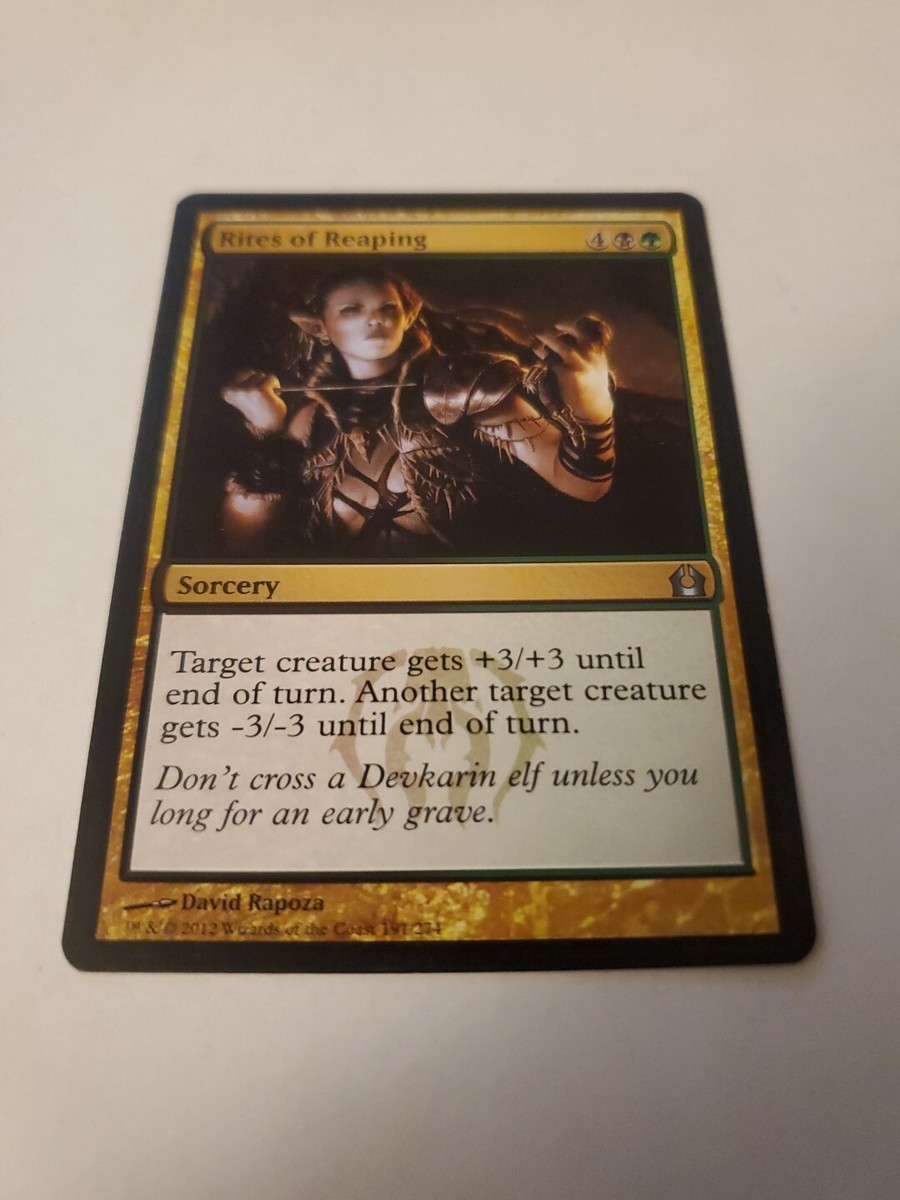 MTG Rites of Reaping Return to Ravnica 191/274 Regular Uncommon | eBay