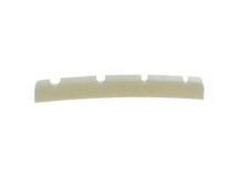 42mm Pure Bone Nut Curved Bottom Slotted 4 String Bass Guitar Bone Nut 42x3.2