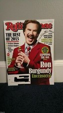 Rolling Stone magazine #1198/1199 Dec 2013 / Jan 2014 Ron Burgundy Will Ferrell