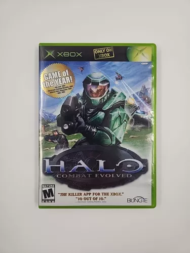 Halo Combat Evolved Game of the Year Xbox Complete CIB