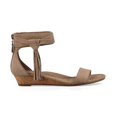ugg fringe sandals