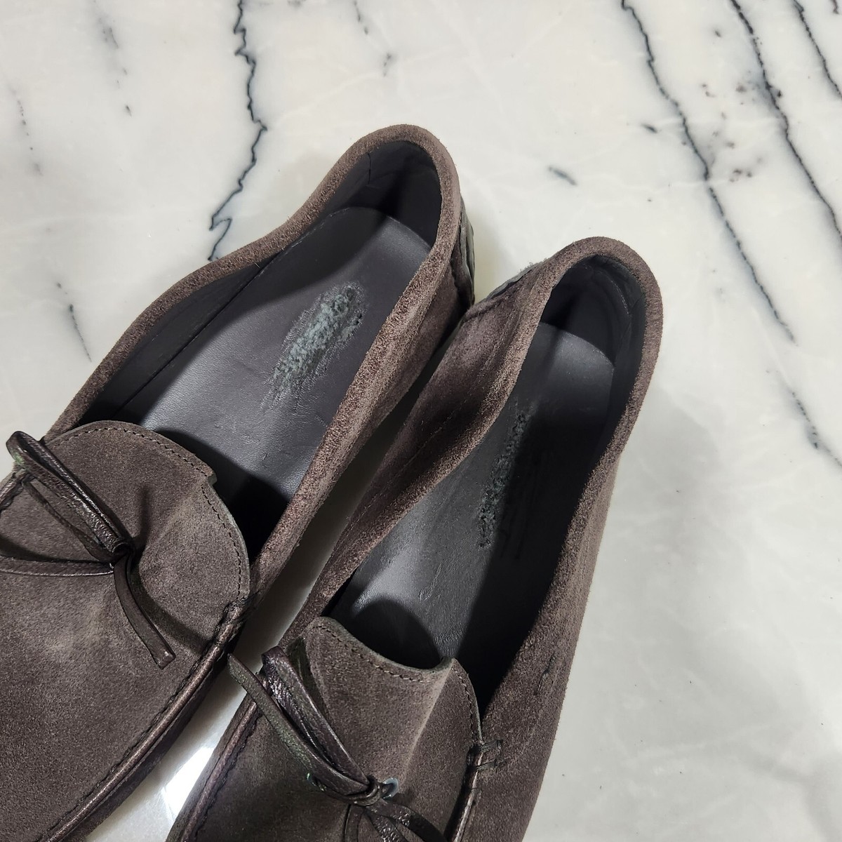 John Lobb 008031L1R 関税送料込 New John Lobb LYNTHER Suede Driving Shoe Men's Size 6.5D in