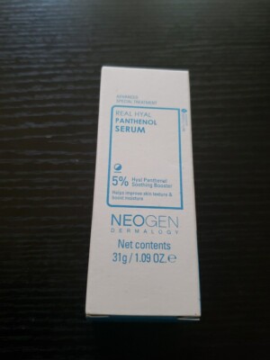 NEOGEN Real Hyal Panthenol Serum  Moisturizer Calming Skin   1.08 oz