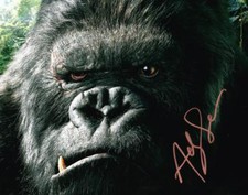 ANDY SERKIS SIGNED 8X10 PHOTO AUTHENTIC AUTOGRAPH KING KONG COA C