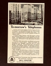1924 Bell System Telephone Advertisement AT&T American Life Antique Print AD