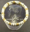 1993 D KENNEDY HALF DOLLAR ROLL - HEAD TAIL