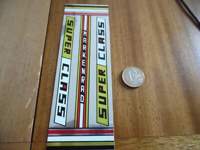 Autocollant decal transfert vélo - PEUGEOT VELO MOTO Or Vif