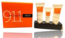 BIOTOP 911 Quinoa Shampoo/Serum/Mask Revitalizing 3 Count Sample Pack New
