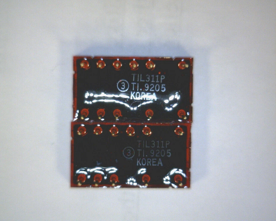 TEXAS INSTRUMENTS INTELLIGENT DISPLAY TIL311P TI 9205(3) LOT OF 2 NEW OLD STOCK - Image 2 of 3