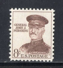 1214 *  GENERAL JOHN J PERSHING  *  U.S. Postage Stamp MNH
