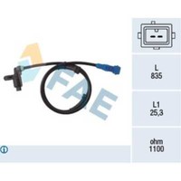 FAE Sensor DrehzahlfüHler Vorne Passend FüR Peugeot 206 CC 2D Brandneu