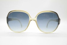 Vintage Viennaline 1088 20 Brown Transparent Oval Sunglasses NOS
