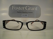 FOSTER GRANT WOMEN"S READING GLASSES GRACIE BROWN BOX 19-B