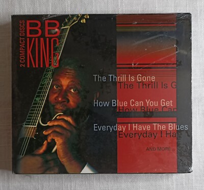 B.B. King - How Blue Can You Get & Rock Me Lord CD 2000 Brand New 