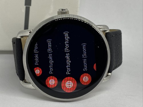 Smart Watch Fossil Gen 3 Autentico Cinturino Personalizzato FTW2111 DM236 - Foto 7 di 12