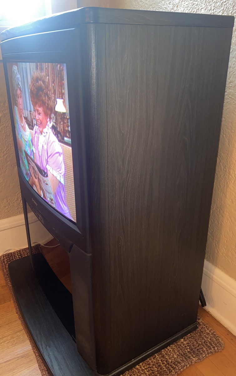 Sony Trinitron KV-27TW78 Vintage 1994 Television TV with Black