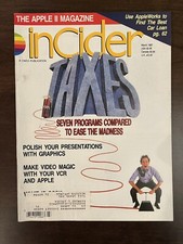 inCider The Apple II Magazine March 1987 AppleWorks Small Computer Systems SCSI
