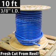 10 ft 3/8" ID FlexFab 5526 Blue Silicone Heater Hose 10mm 350F Radiator Coolant