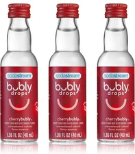 sodastream Bubly Drops, (Cherry) 1.36 Fl Oz (Pack of 3)