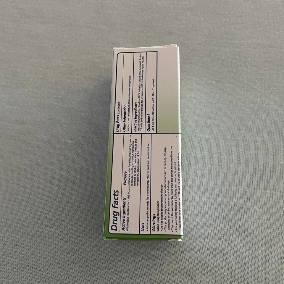 Spray nasal Seagate hoja de olivo 1 fl oz 30 ml totalmente natural, sin químicos Foto 2 de 4