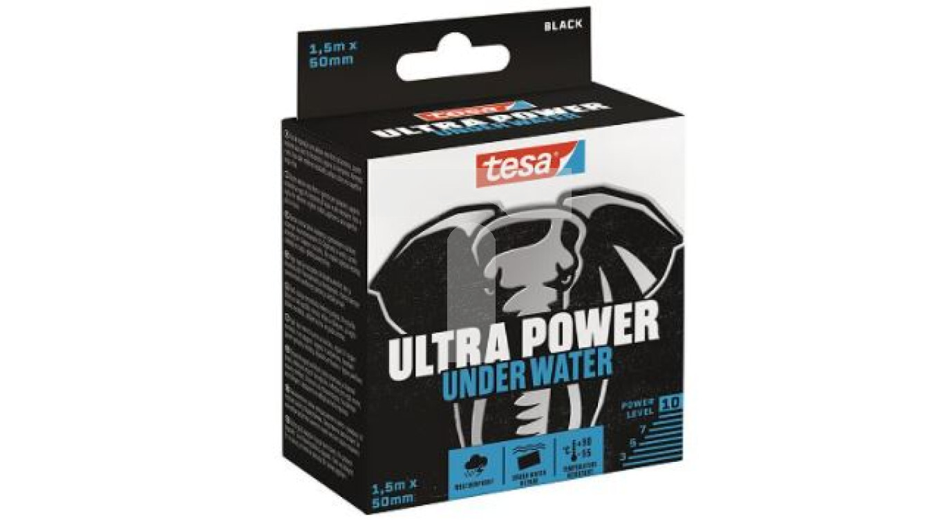 ULTRA POWER under water repair tape 1.5mx50m, black 56491-00000-00 /T2UK