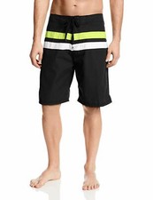 Kanu Surf Men's Rebound Boardshort, Black, 32