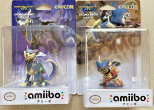 Nintendo Monster Hunter Rise amiibo Palamute Magnamalo Palico 2set | eBay