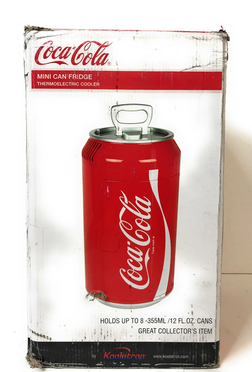 Coca-Cola frigo portable, capacité de 5,4 L (5,7 pte), 8 cannettes, CA/CC  12 V 