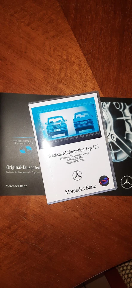 Original Mercedes Benz W123, Wis Wartungs u. Reparaturhandbuch CD - Bild 2 von 4