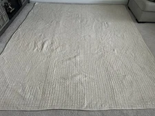 Southern Living King Pick Stitch Quilt Beige