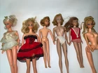 Vintage 1966 Mattel Barbie Dolls Lot Eyelashes Repair Parts No Returns