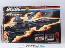 Cobra Night Raven S3P W Strato-Viper Complete W Box G.I. Joe 1986 Hasbro Vintage
