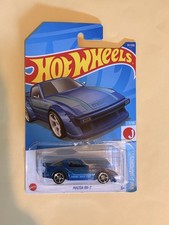 97/250 Mazda RX-7 Blue Hotwheel