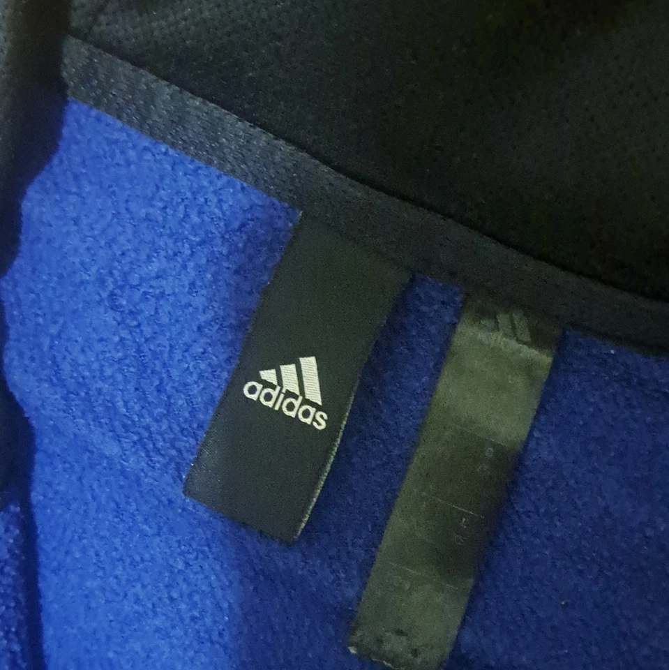 adidas Ensemble survêtement homme bleu/noir XS, veste capuche zippée + pantalon - Photo 4/4
