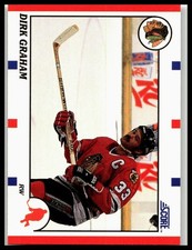1990-91 Score American #17 Dirk Graham Chicago Blackhawks