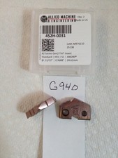 2 NEW 31/32" AMEC ALLIED SPADE DRILL INSERT BIT #2 GEN2 T-A. 452H-0031 {G940}