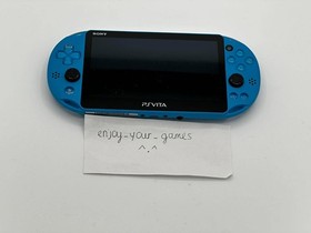 Sony PlayStation PS Vita Slim PCH 2000 Aqua Blue Console w Box - SHIP IN 1-DAY