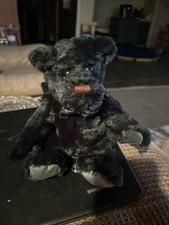 1963 Dark Green Dakin Bear Stuffed Animal