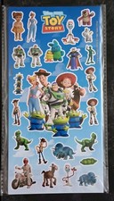 FREE SHIP TOY STORY 25 Piece Sticker Sheet Disney Pixar Woody Buzz Lightyear