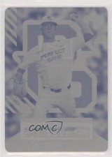 2015 Leaf Perfect Game AAC Game-Day Printing Plate Magenta 1/2 Cole Ragans a2v