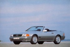 Mercedes 500SE Car Jumbo Fridge Magnet