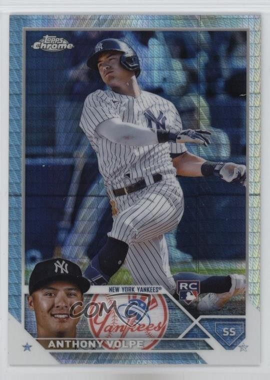 2023 Topps Chrome Prism Refractor Anthony Volpe #4 0af3
