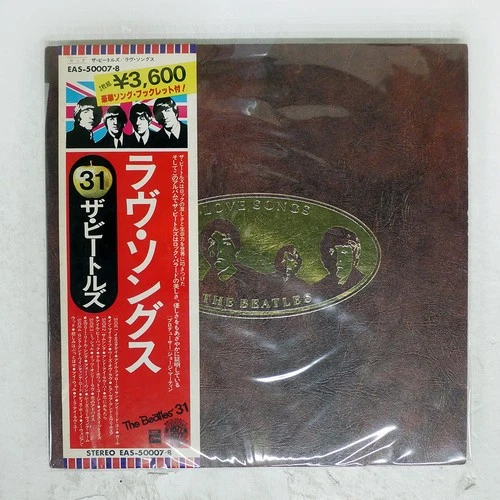 BEATLES LOVE SONGS ODEON EAS50007 Japan OBI VINYL 2LP