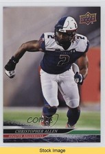 2025 Upper Deck UFL Green Christopher Allen #13 READ ih7