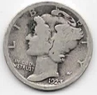 1923 Mercury Dime - Nice Silver - #17