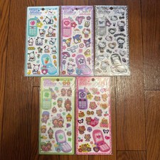 Genuine Heisei Happy Phone 5 Piece Set Sanrio Monchhichi